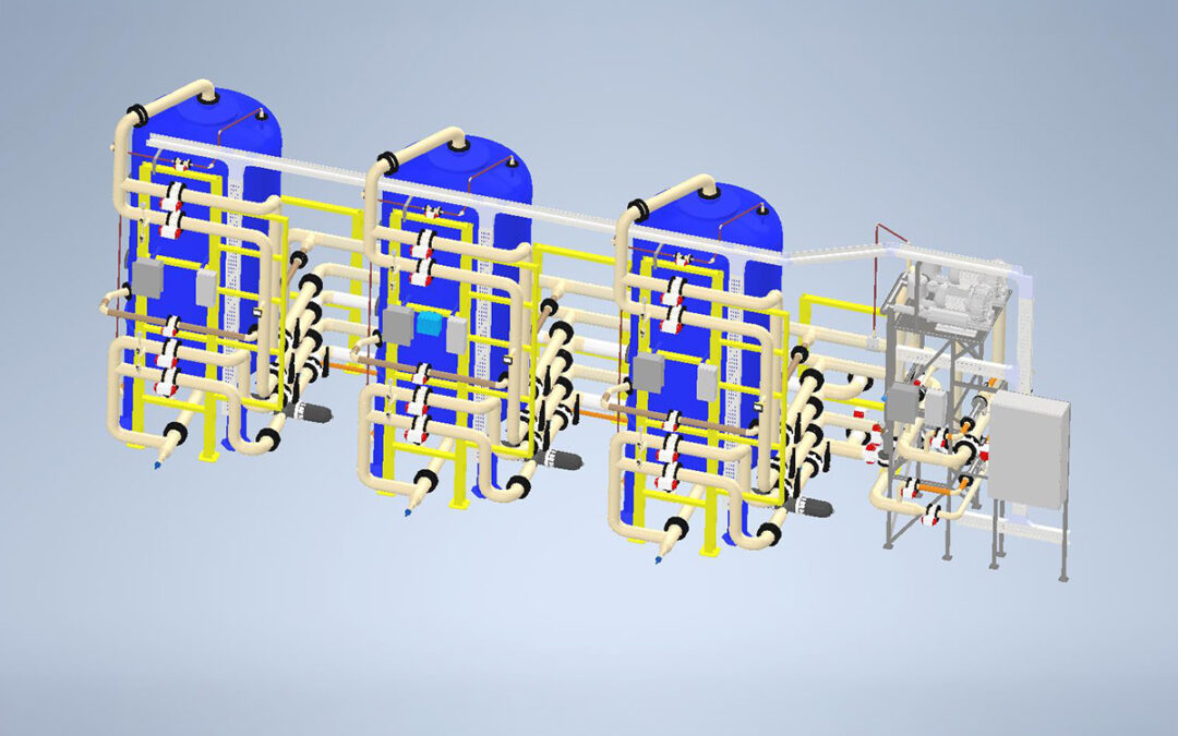 DEMINERALIZATION PLANT (MIX BED)