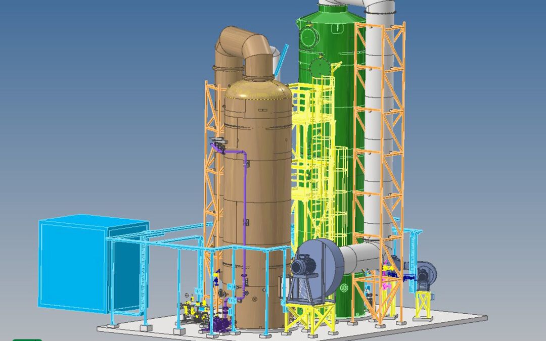 AMMONIA ELIMINATION AND WATER RECOVERY SYSTEM FOR STEEL WORKS